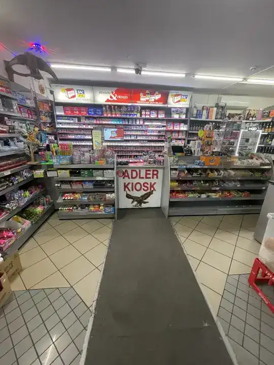 Verkaufstheke Adler Kiosk Wiesbaden